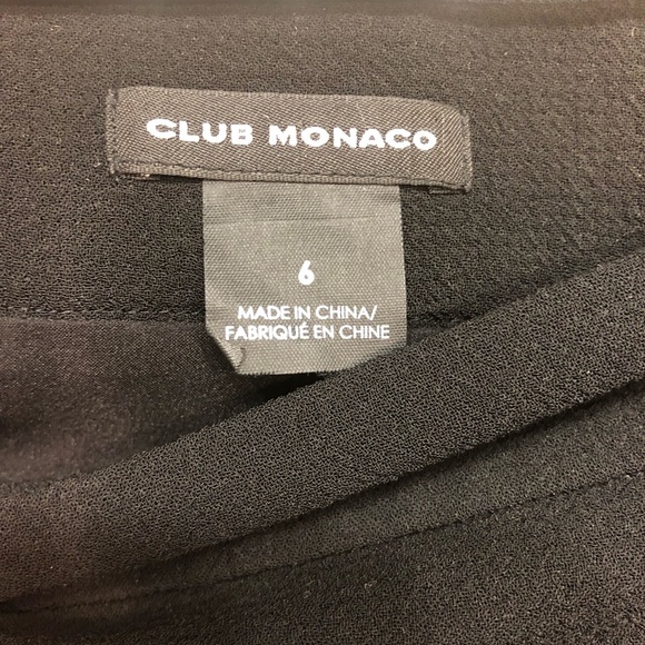 Club Monaco Wrap Ruffle Mini Skirt - Picture 4 of 6